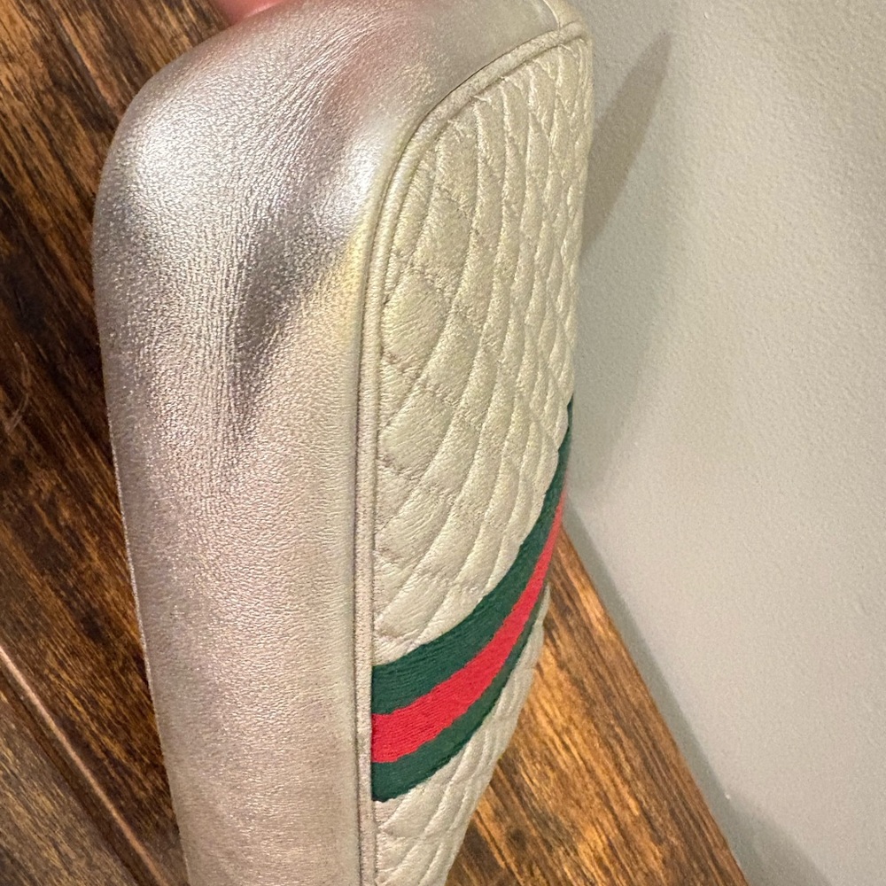 Gucci Silver Trapuntata Crossbody - Picture 9 of 12